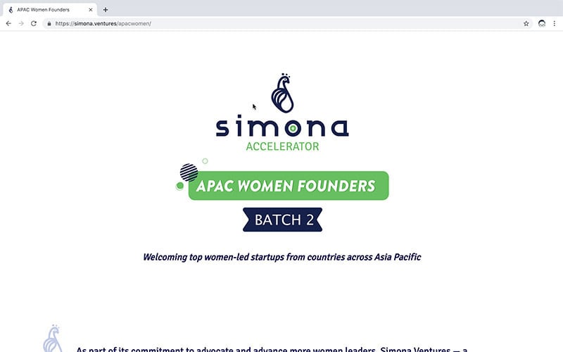 Simona Venture APAC Women 